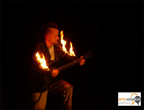 Der Master of Hellfire spielte bei FlicFlac in Gießen mit den abgrundtiefen Emotionen des Publikums. Foto .v. Gallera