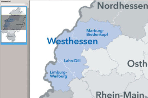 Westhessen auf. Hessen-Mitte (Mittelhessen) ist verschwunden....Gießen war langjähriger Sitz der Straßenneubauverwaltung Hessen-Mitte. Quelle: Hessen Mobil. Bearbeitung: Mittelhessenblog