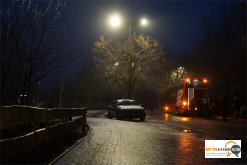 Zum Abenteuer geriet für manche Eltern aus den ländlichen Regionen des Gießener Umlandes der Transport ihrer Kinder zum Abfahrtsort In Gießen für eine Skifreizeit. Foto: v. Gallera