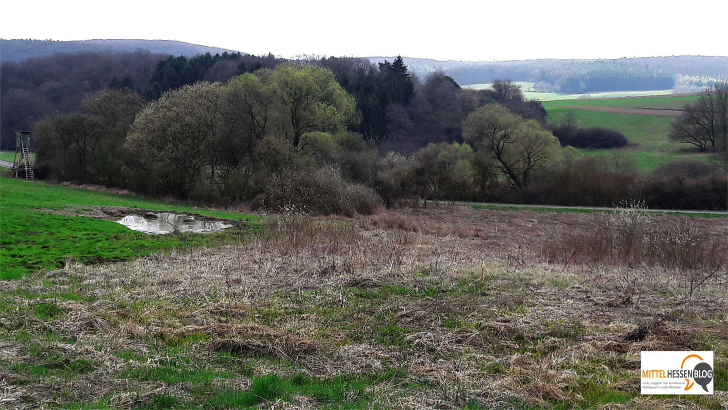 Der Wiesenwadi liegt an einem Wirtschafts-, Wander- und Fahrradweg, der Frankenbach und Kirchvers verbindet. Foto: v. Gallera